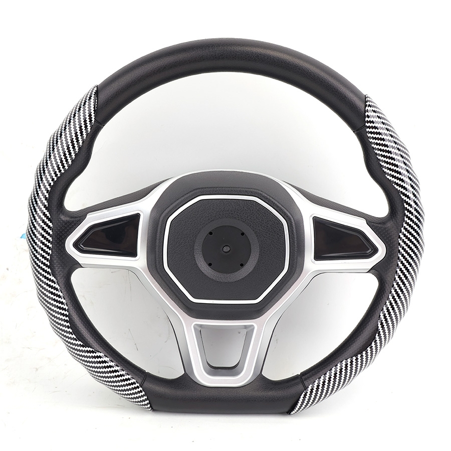 Ốp Bọc Vô Lăng CIND Carbon Bóng Thể Thao Mỏng Nhẹ Chống Trượt Phù Hợp Nhiều Dòng Xe