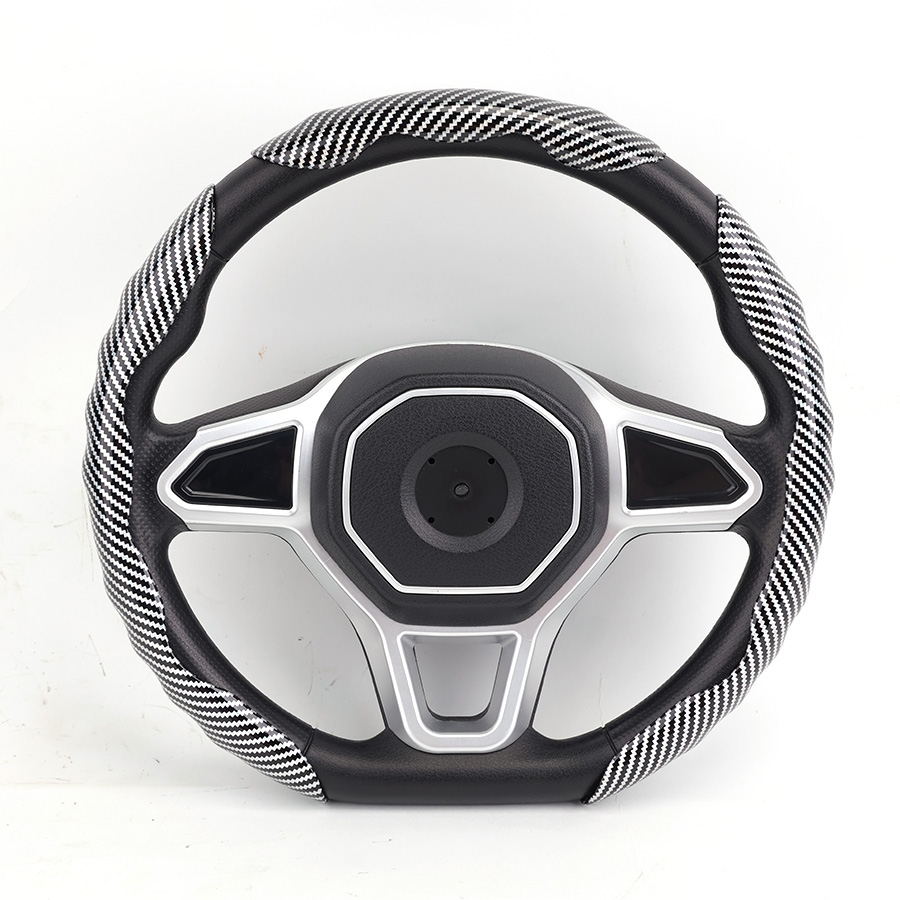 Ốp Bọc Vô Lăng CIND Carbon Bóng Thể Thao Mỏng Nhẹ Chống Trượt Phù Hợp Nhiều Dòng Xe