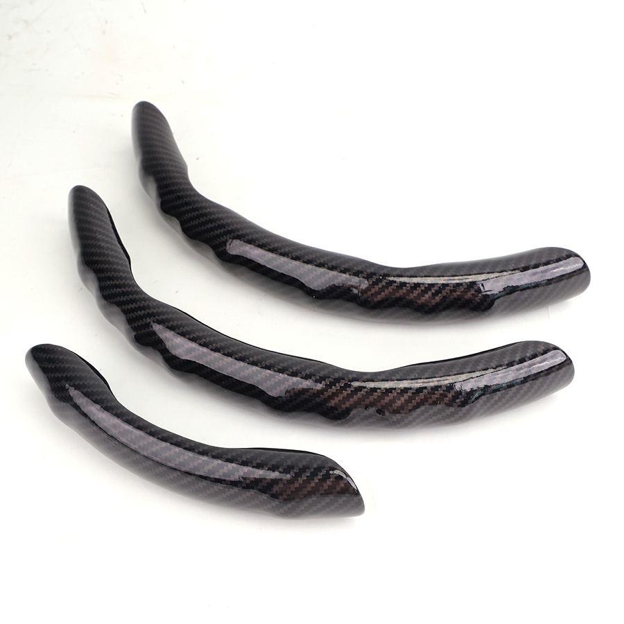 Ốp Bọc Vô Lăng CIND Carbon Bóng Thể Thao Mỏng Nhẹ Chống Trượt Phù Hợp Nhiều Dòng Xe