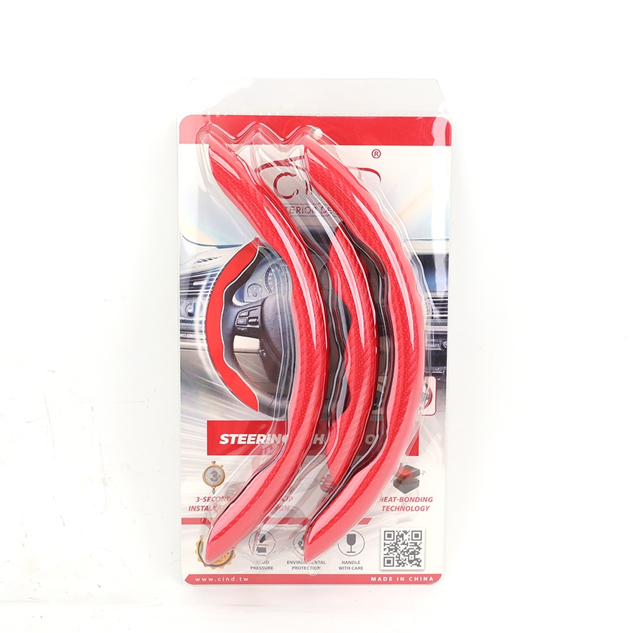 Ốp Bọc Vô Lăng CIND Carbon Nhám Thể Thao Mỏng Nhẹ Chống Trượt Phù Hợp Nhiều Dòng Xe