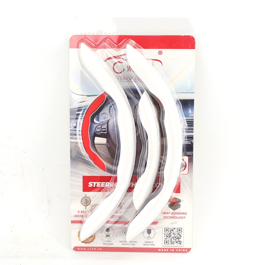 Ốp Bọc Vô Lăng CIND Carbon Nhám Thể Thao Mỏng Nhẹ Chống Trượt Phù Hợp Nhiều Dòng Xe