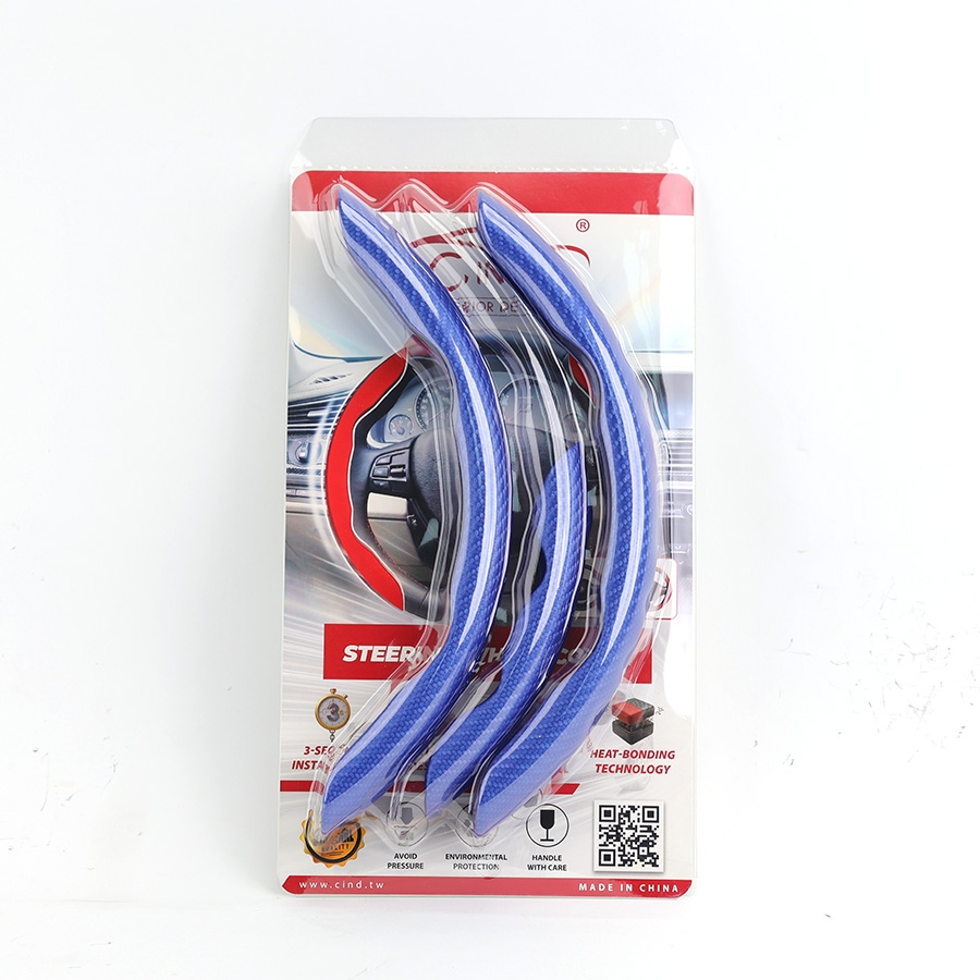 Ốp Bọc Vô Lăng CIND Carbon Nhám Thể Thao Mỏng Nhẹ Chống Trượt Phù Hợp Nhiều Dòng Xe