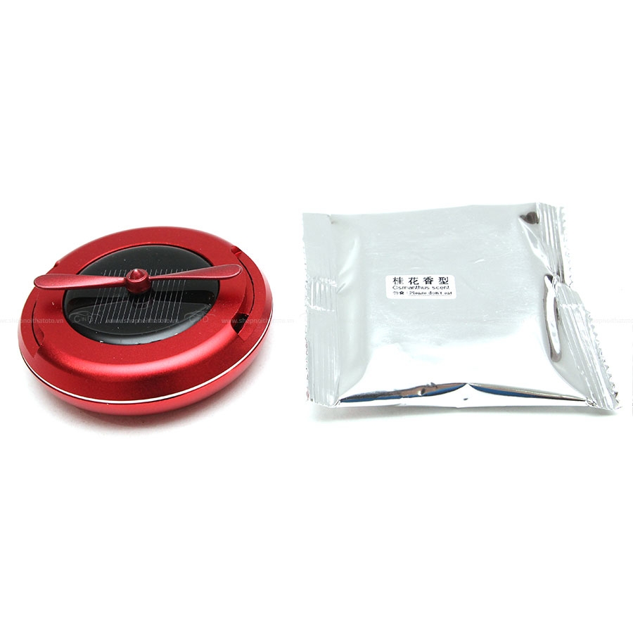 Sáp Thơm Cánh Quạt Năng Lượng Mặt Trời CIND T002 Màu Đỏ 15g - Nhập Khẩu Chính Hãng