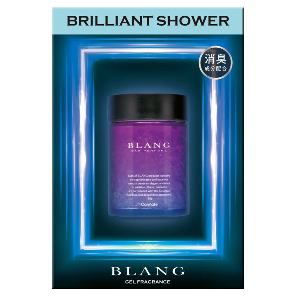 Sáp Thơm Ô Tô CARMATE Blang Gel Large Emotionally G1983 Brillant Shower 160g - Nhập Khẩu Chính Hãng