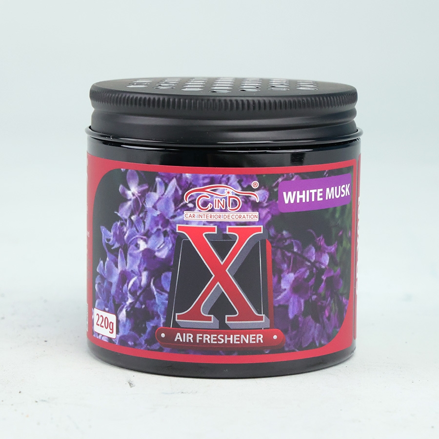 Sáp Thơm Ô Tô CIND X-Gel CD-X001 White Musk 220g