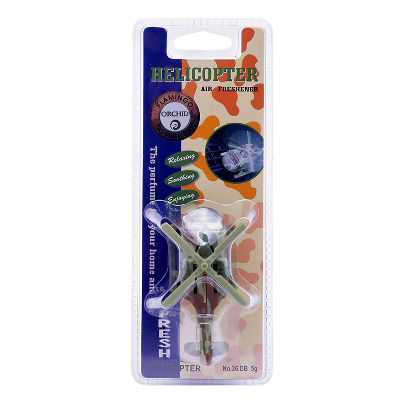 Sáp Thơm Ô Tô Trực Thăng AIR-Q No.36DG Orchid 5g - Nhập Khẩu Chính Hãng