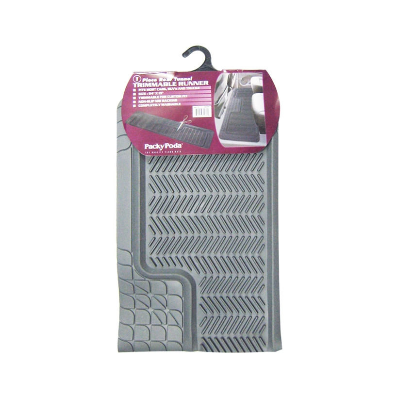 Bộ Thảm Lót Sàn Ô Tô PACKY PODA 6401-6407 Màu Xám 4 Chỗ - Nhập Khẩu Chính Hãng