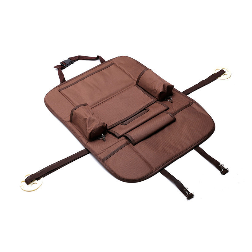 Túi Đựng Đồ Lưng Ghế Ô Tô CIND Vải Oxford Màu Nâu - Nhập Khẩu Chính Hãng