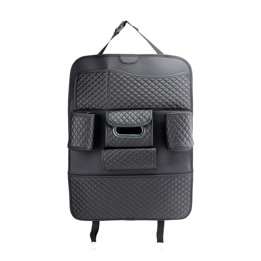 Túi Đựng Đồ Xe Hơi Đa Năng Sau Ghế Ô Tô CIND CD-L011 Da PU Màu Đen - Nhập Khẩu Chính Hãng