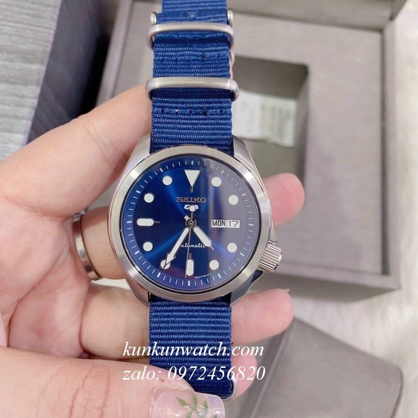 Đồng Hồ Nam Seiko 5 Sports Beater Automatic Blue 39mm KUNKUN WATCH