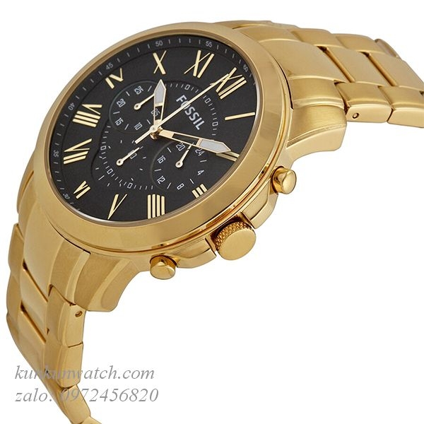 Đồng Hồ Nam Fossil FS5267 Chronograph Điểm Số La Mã Các Mốc Giờ 44mm ...