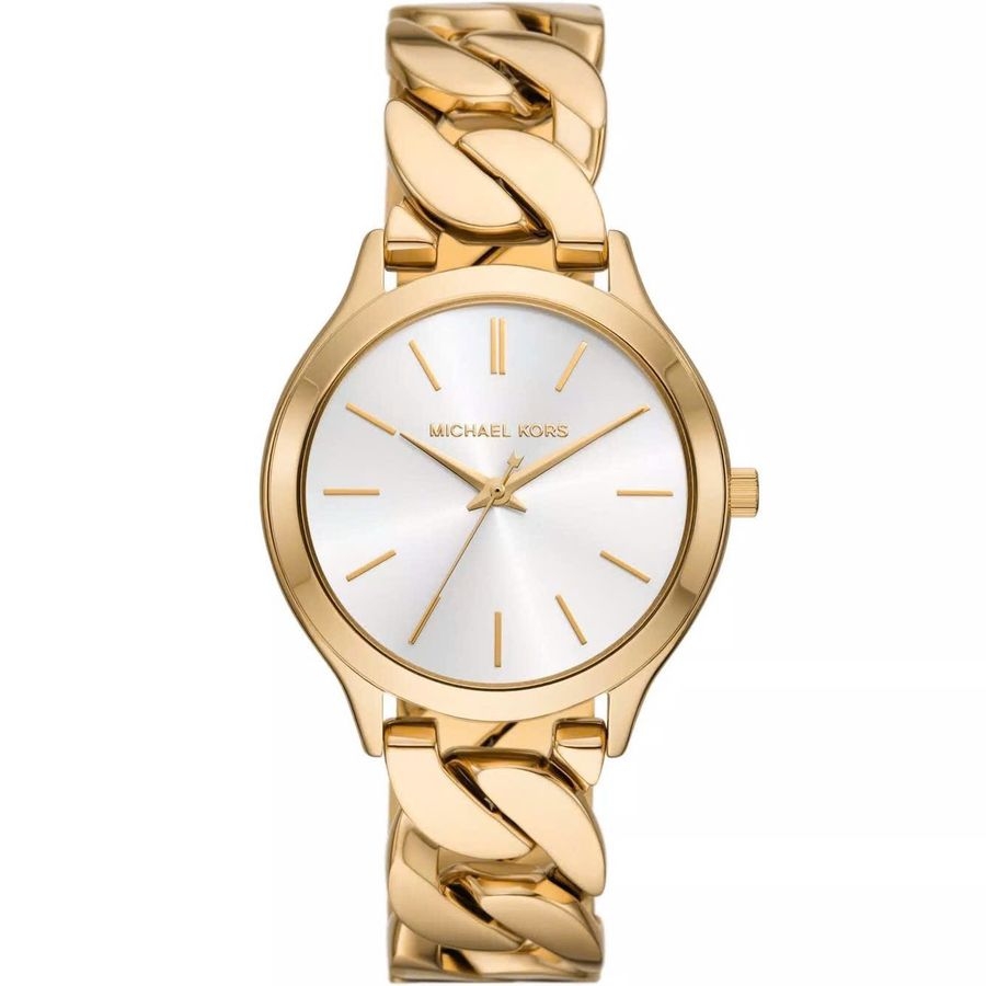 Đồng Hồ Nữ Michael Kors Slim Runway MK7472 Gold 38mm