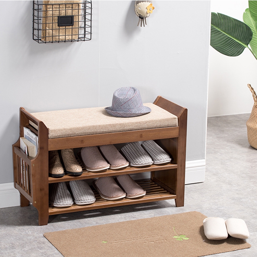 Kệ giày dép kết hợp ghế ngồi có ngăn kéo Soyn