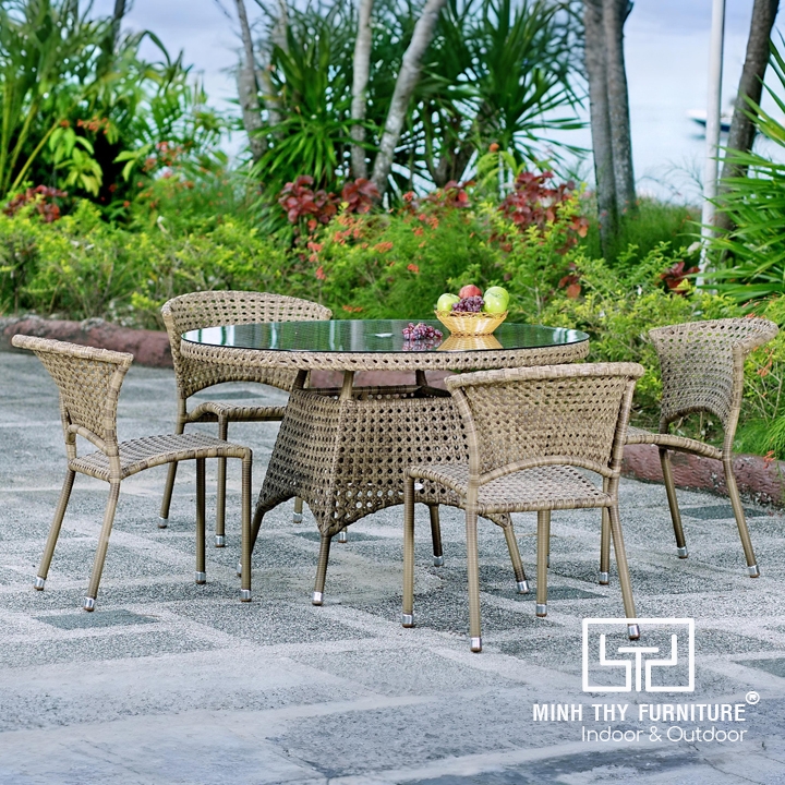Bàn Ghế Ăn Ngoài Trời  MT2A1