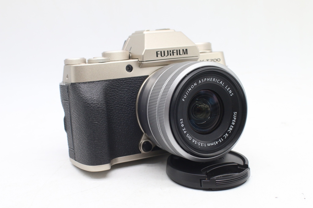 Máy ảnh Fujifilm XT200 kèm lens kit 1545mm( Vàng Champange) Camera