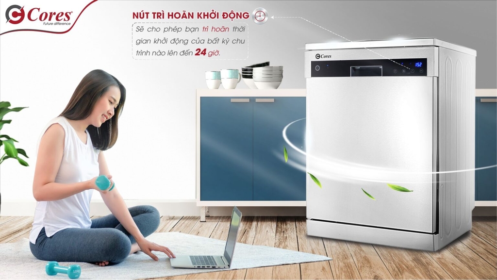 Máy rửa bát cores – Ưu nhược điểm & gợi ý lắp đặt chuẩn 2025 | Kithome 5 máy rửa bát cores