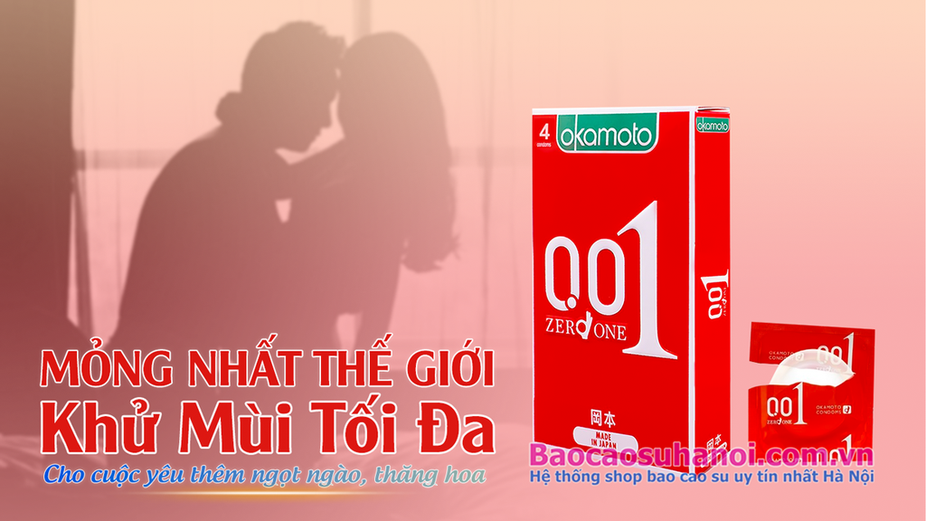 bao-cao-su-okamoto-0.01-màu-đỏ-mỏng-nhất