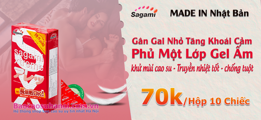 bao-cao-su-sagami-xtreme-feel-long-màu-đỏ-hà-nội