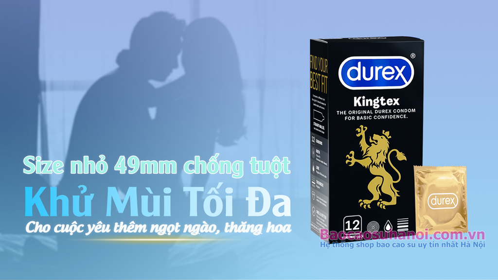 bcs-durex-kingtex-hộp-12-chiếc-chính-hãng
