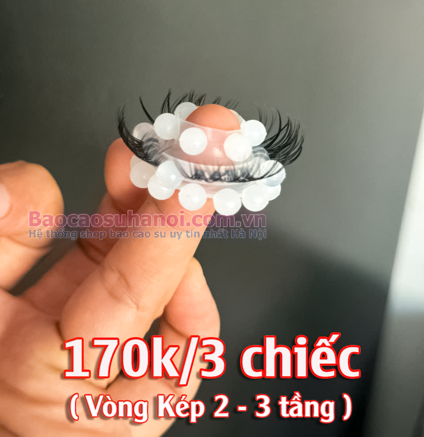 vòng-lông-thú-2-tầng-giá-rẻ