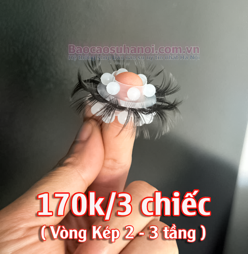 vòng-silicon-đeo-đầu-khấc-có-lông-ngựa