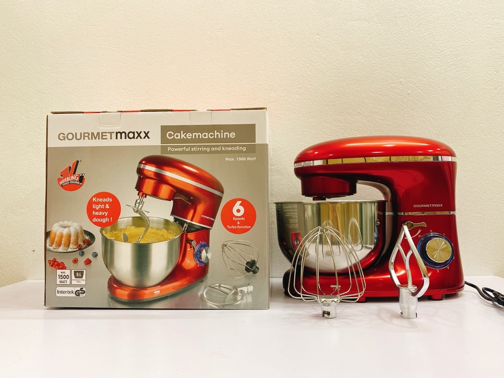 Máy trộn bột GOURMETMAXX 5L 1500W - Hàng chính hãng Đức bản quốc tế
