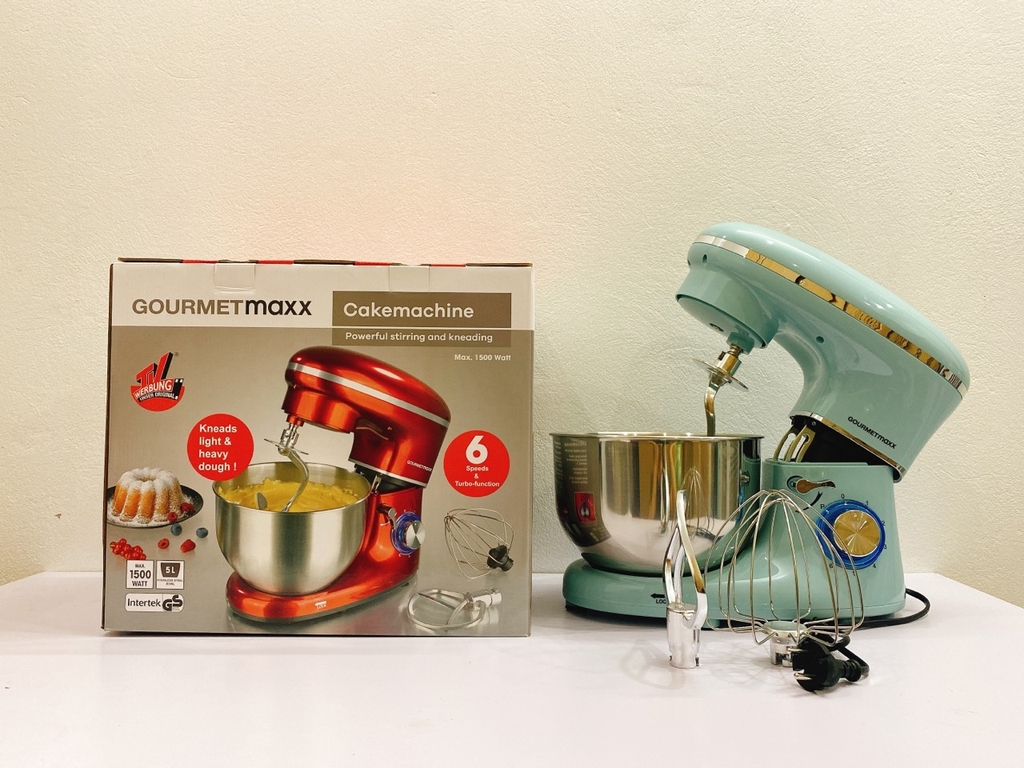 Máy trộn bột GOURMETMAXX 5L 1500W - Hàng chính hãng Đức bản quốc tế