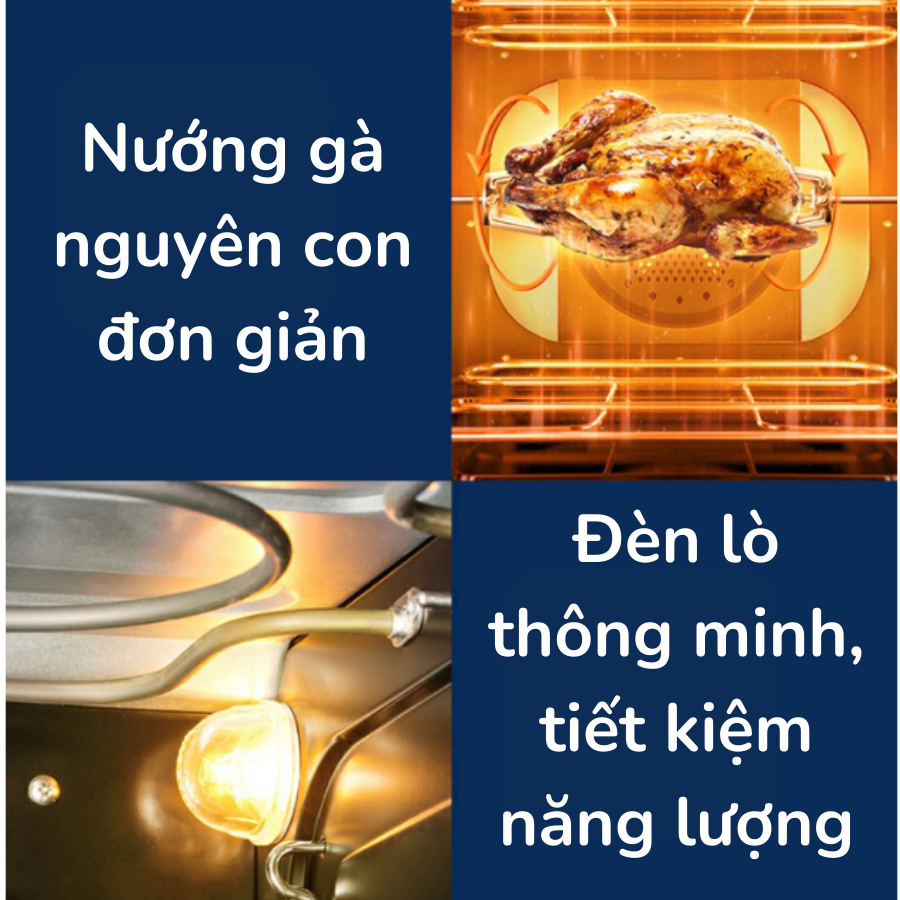 Lò nướng đối lưu 75L ACA