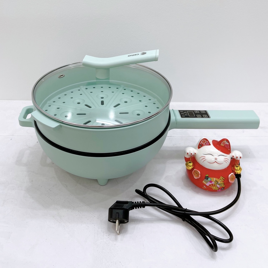 Chảo điện đa năng CENO 4L chống dính - lẩu - hấp