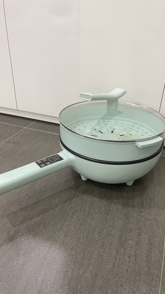Chảo điện đa năng CENO 4L chống dính - lẩu - hấp