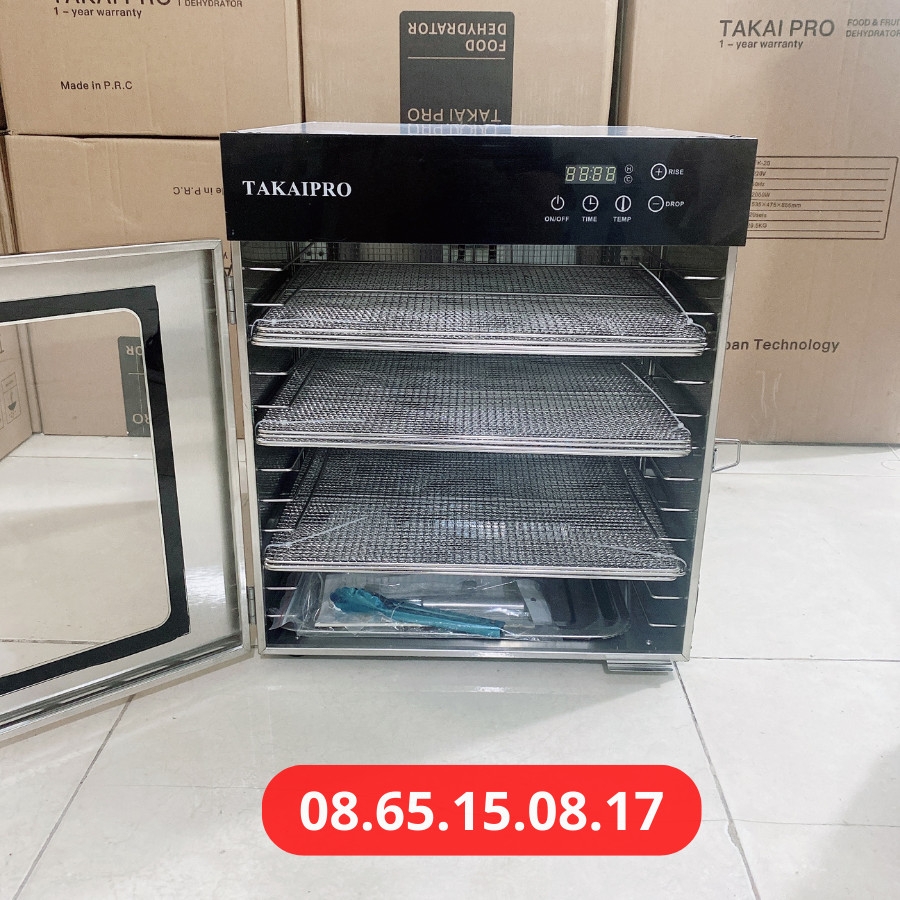 Máy sấy thực phẩm 12 khay SEMIKRON TAKAIPRO