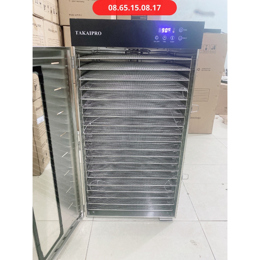 Máy sấy thực phẩm TAKAIPRO 20 khay sấy - công nghệ Nhật Bản