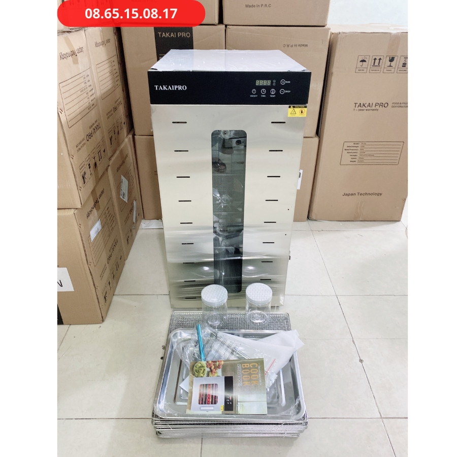 Máy sấy thực phẩm TAKAIPRO 20 khay sấy - công nghệ Nhật Bản
