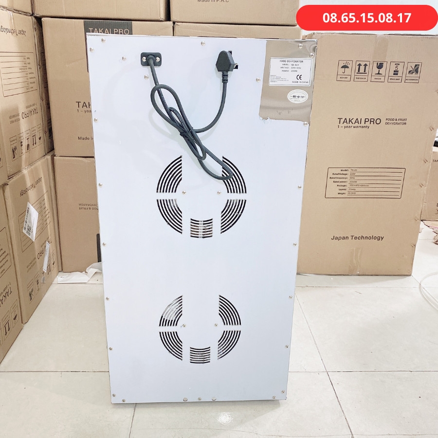 Máy sấy thực phẩm TAKAIPRO 20 khay sấy - công nghệ Nhật Bản