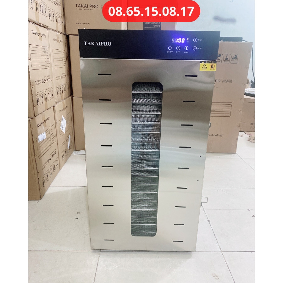 Máy sấy thực phẩm TAKAIPRO 20 khay sấy - công nghệ Nhật Bản