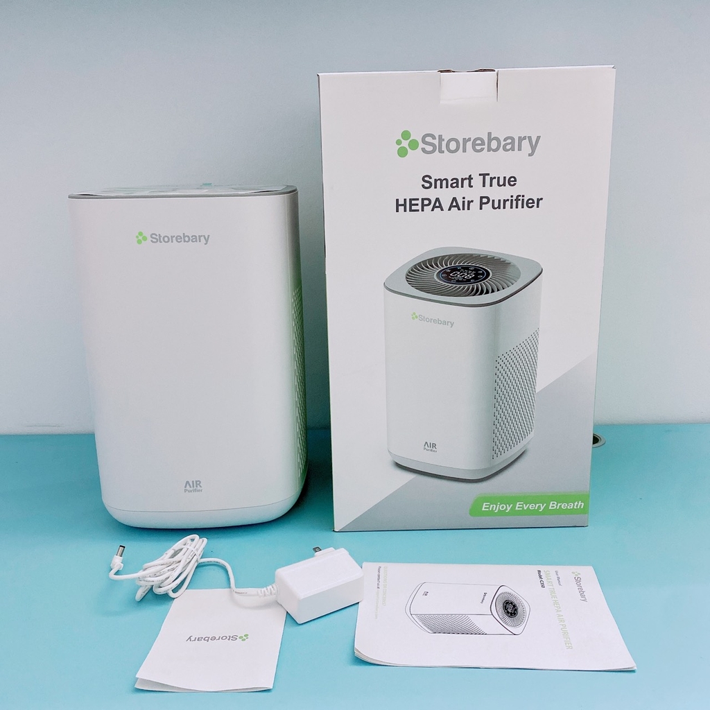Máy lọc không khí STOREBARY - hệ 2 màng lọc triple HEPTA H13