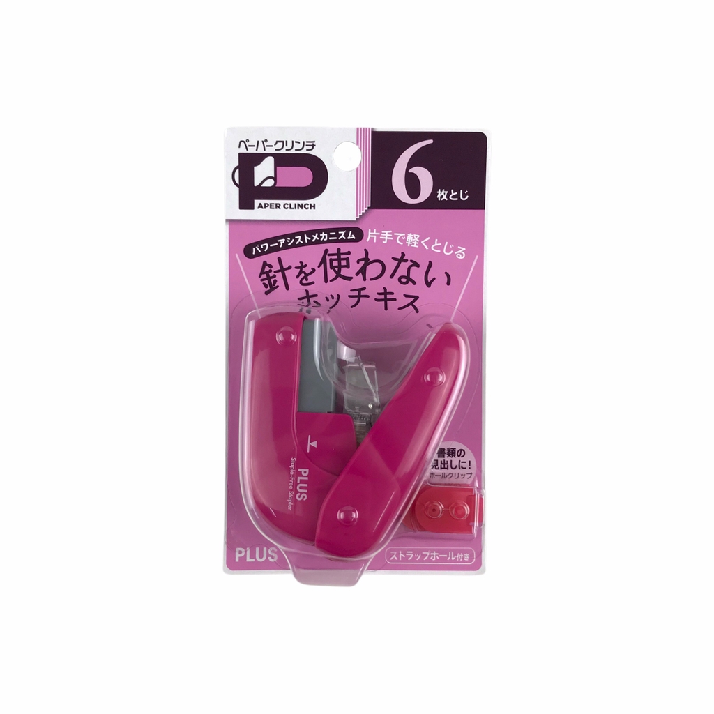 Bấm không dùng kim Plus 31-122 / 31-123 / 31-124 / 31-125 / 31-126 6 tờ (5/100)