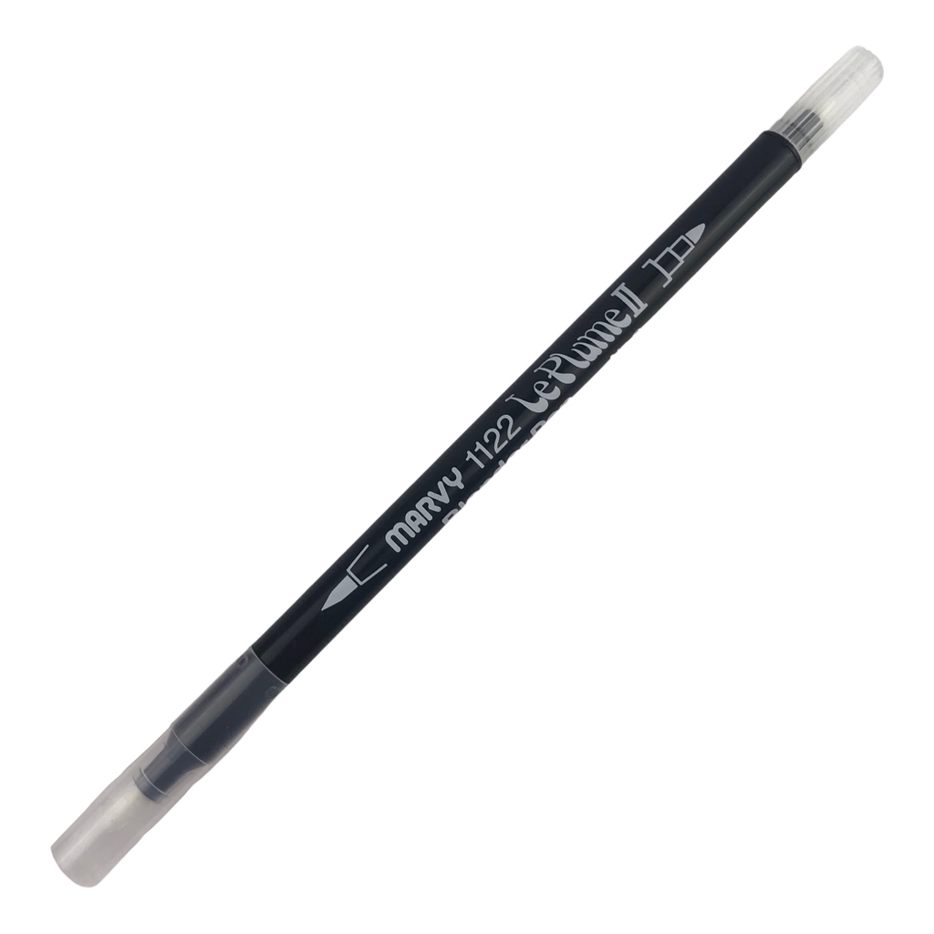 Bút lông hai đầu Marvy Uchida 1122 tone xám ghi