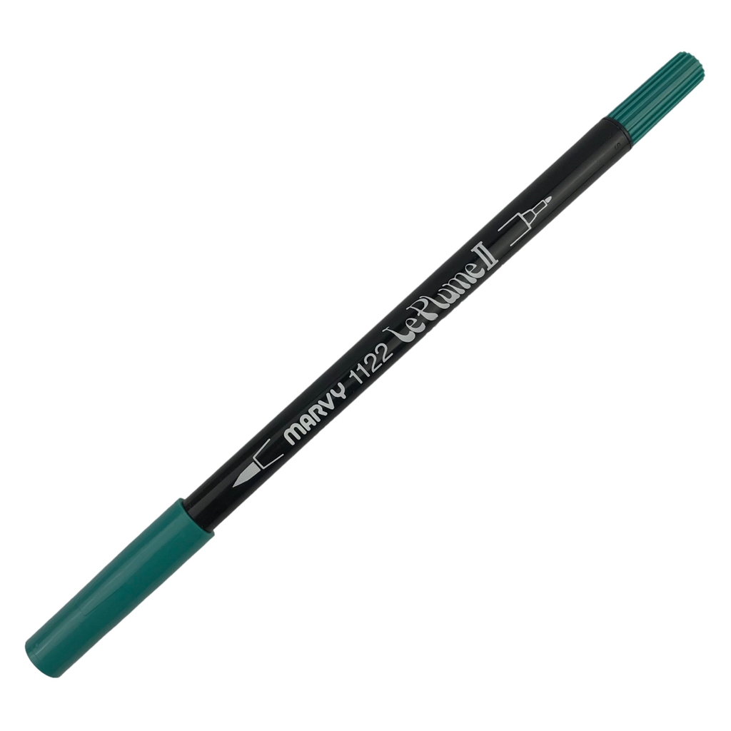 Bút lông hai đầu Marvy Uchida 1122 tone xanh lá