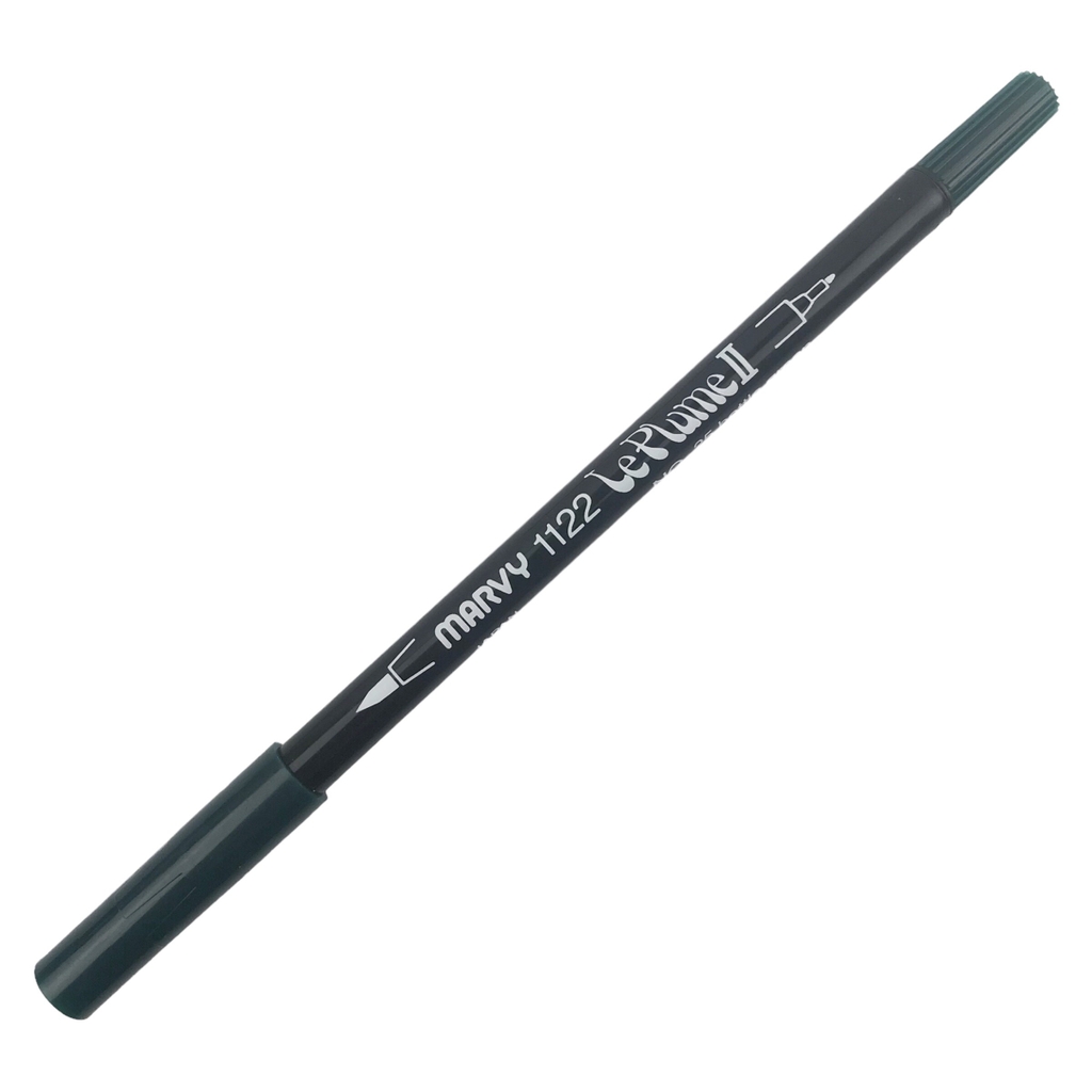 Bút lông hai đầu Marvy Uchida 1122 tone xanh lá
