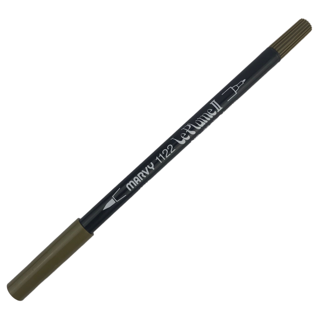 Bút lông hai đầu Marvy Uchida 1122 tone xanh lá