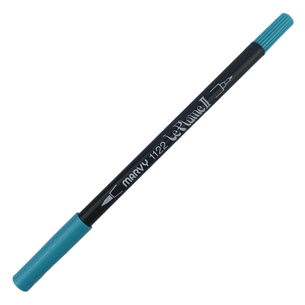 Bút lông hai đầu Marvy Uchida 1122 tone xanh biển