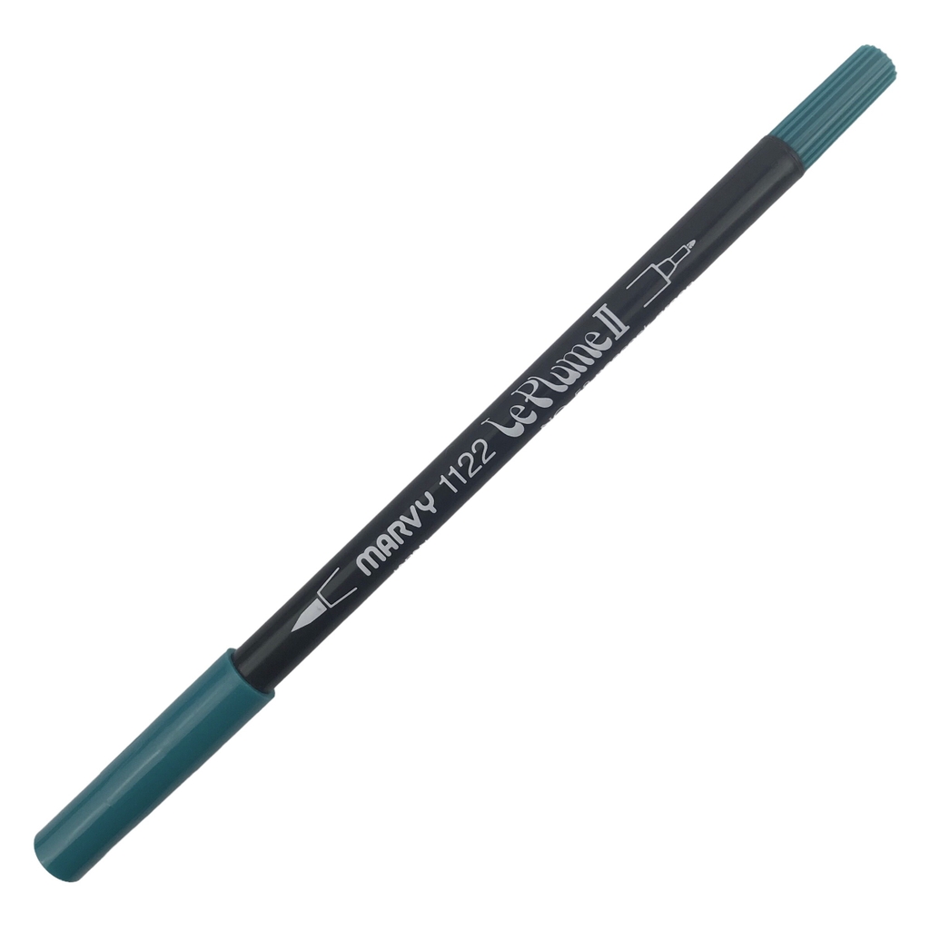 Bút lông hai đầu Marvy Uchida 1122 tone xanh lá