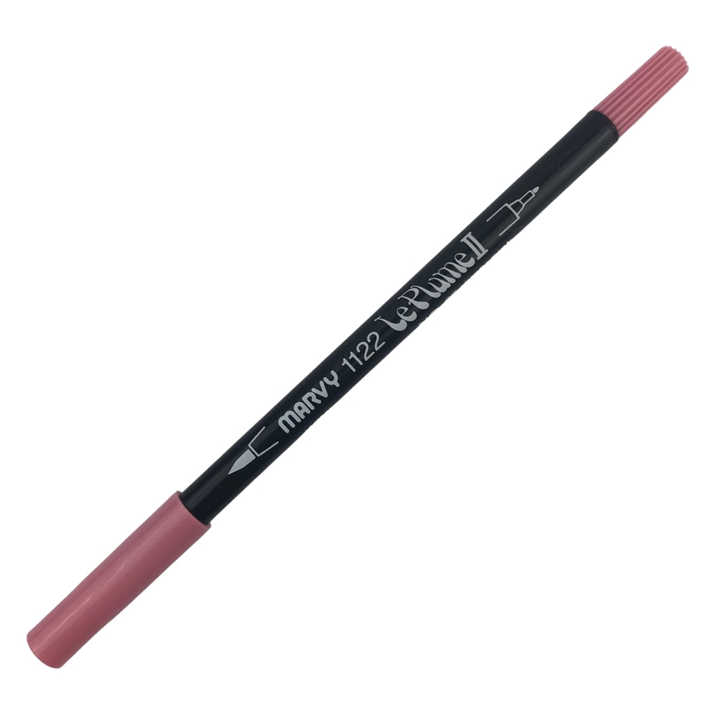 Bút lông hai đầu Marvy Uchida 1122 tone hồng