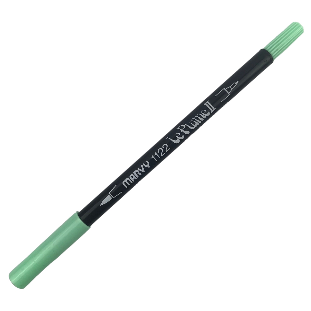 Bút lông hai đầu Marvy Uchida 1122 tone xanh lá