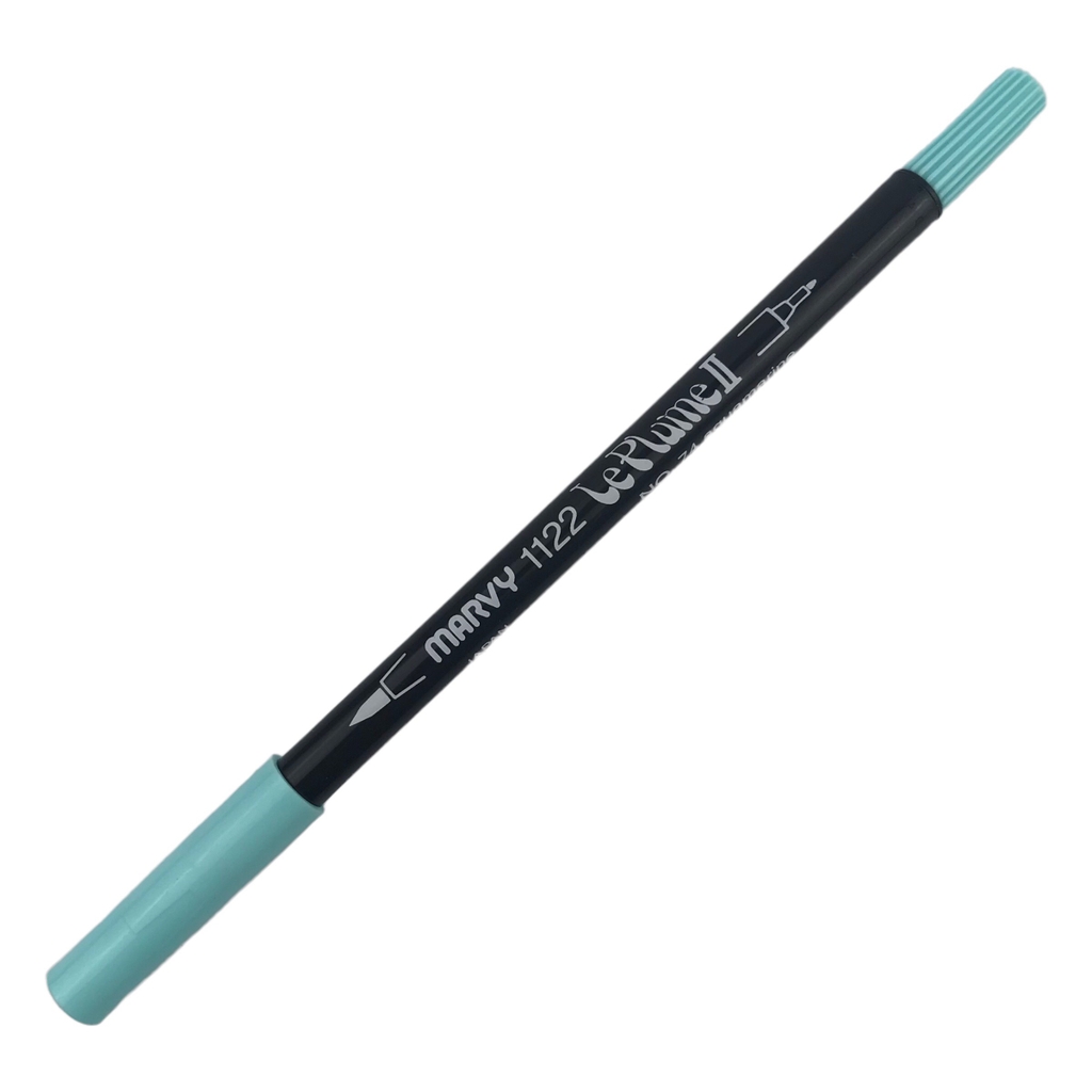 Bút lông hai đầu Marvy Uchida 1122 tone xanh biển