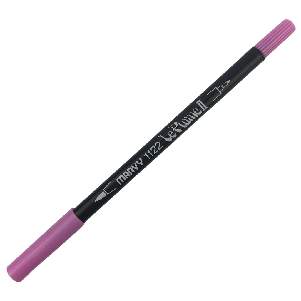 Bút lông hai đầu Marvy Uchida 1122 tone tím