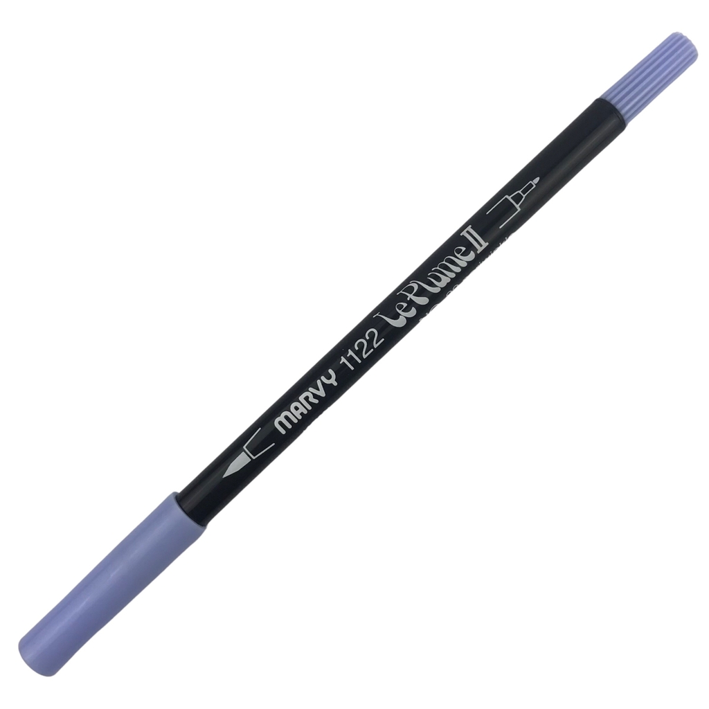 Bút lông hai đầu Marvy Uchida 1122 tone tím