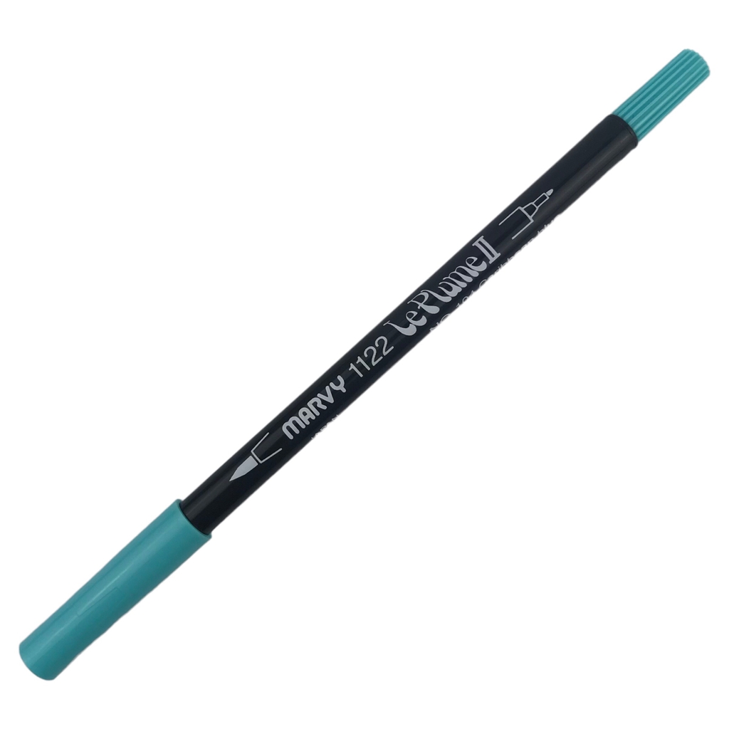 Bút lông hai đầu Marvy Uchida 1122 tone xanh biển