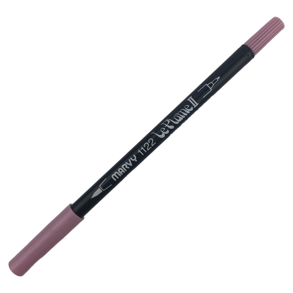 Bút lông hai đầu Marvy Uchida 1122 tone tím